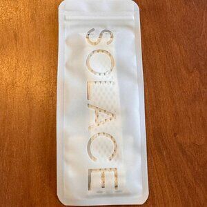 Solace Bands - Sport Loop Apple Watch Band - Sand/White Size S